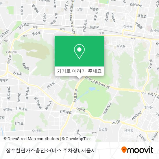 장수천연가스충전소(버스 주차장) 지도