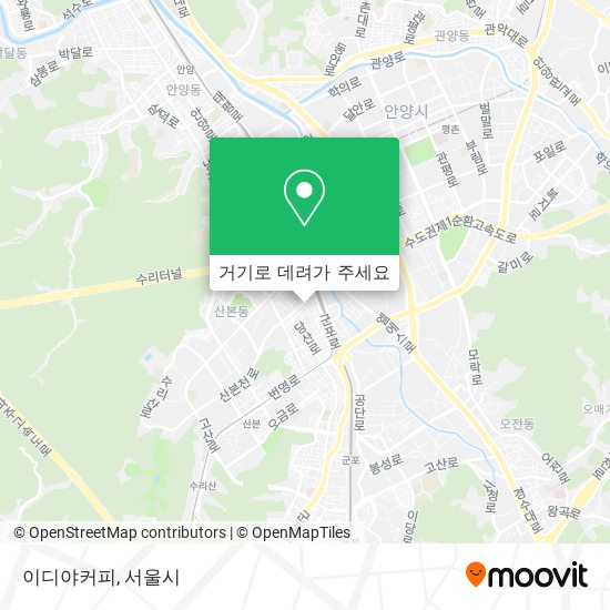 이디야커피 지도