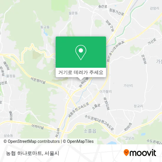 농협 하나로마트 지도