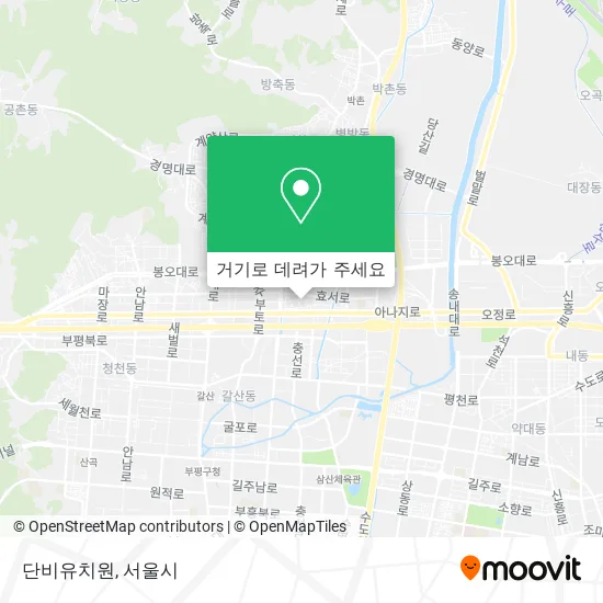 단비유치원 지도