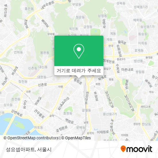 성요셉아파트 지도