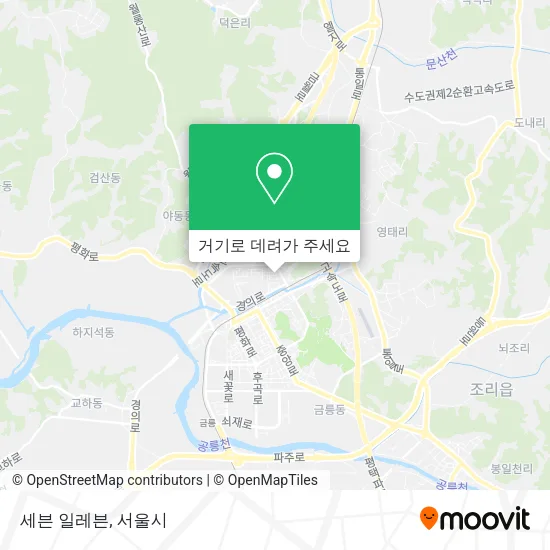 세븐 일레븐 지도