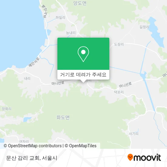 문산 감리 교회 지도