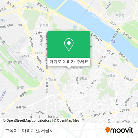호식이두마리치킨 지도