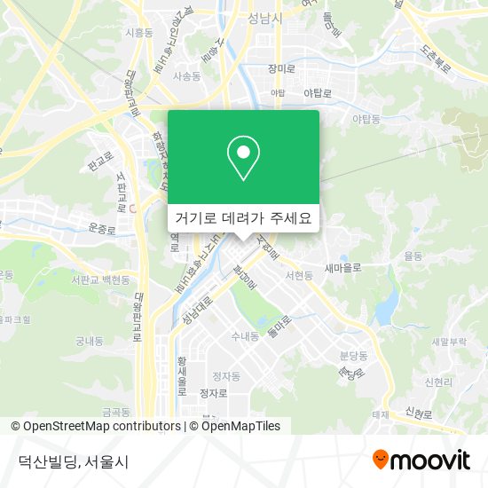 덕산빌딩 지도