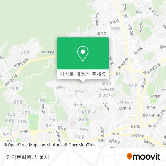 진덕문화원 지도