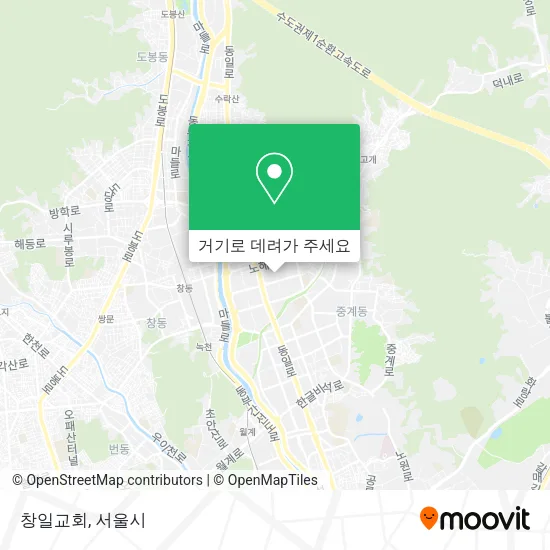 창일교회 지도