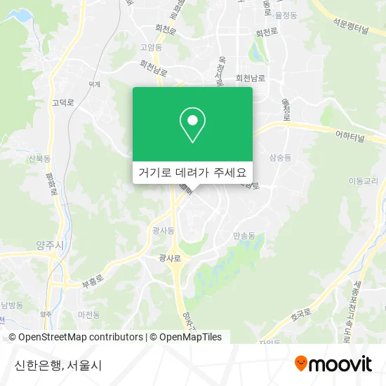 신한은행 지도