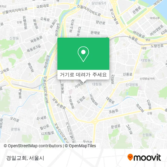 경일교회 지도