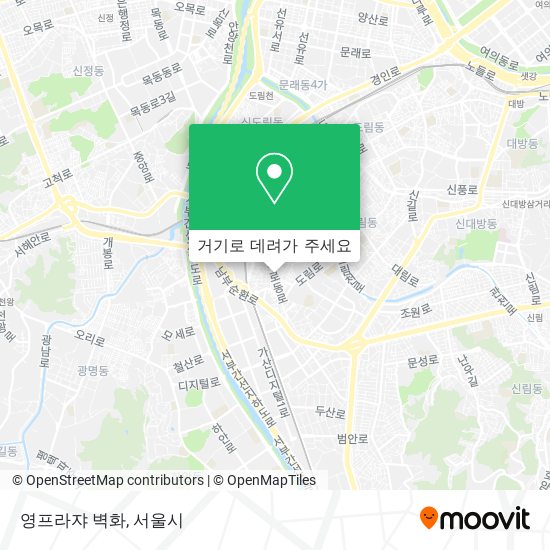 영프라쟈 벽화 지도