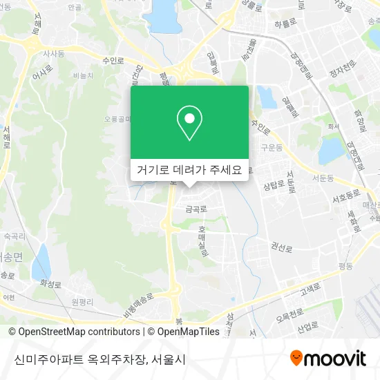 신미주아파트 옥외주차장 지도