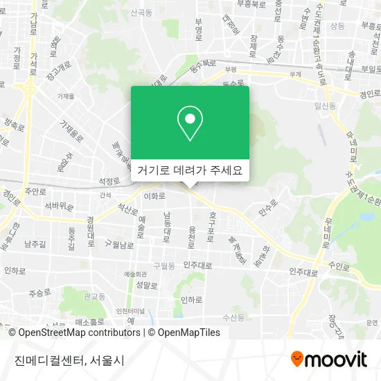 진메디컬센터 지도