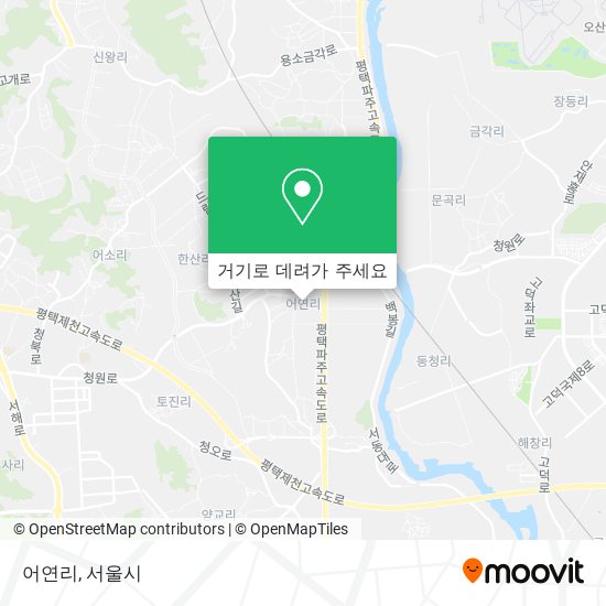 어연리 지도