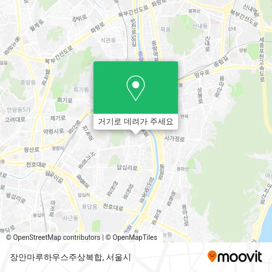 장안마루하우스주상복합 지도