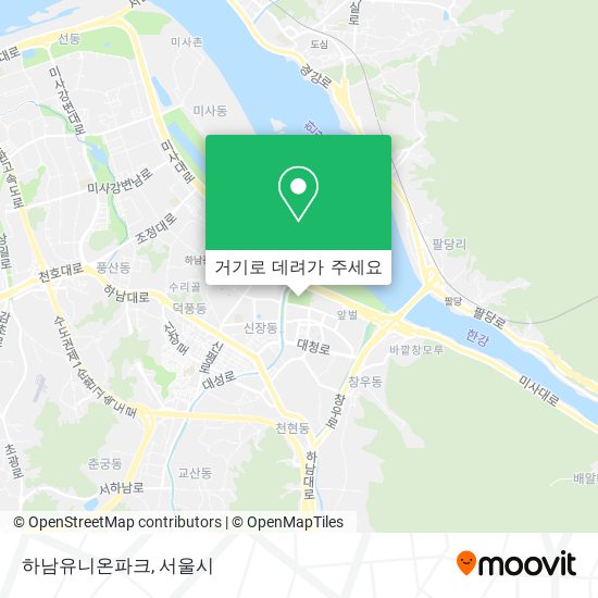 하남유니온파크 지도