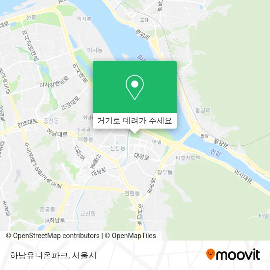 하남유니온파크 지도