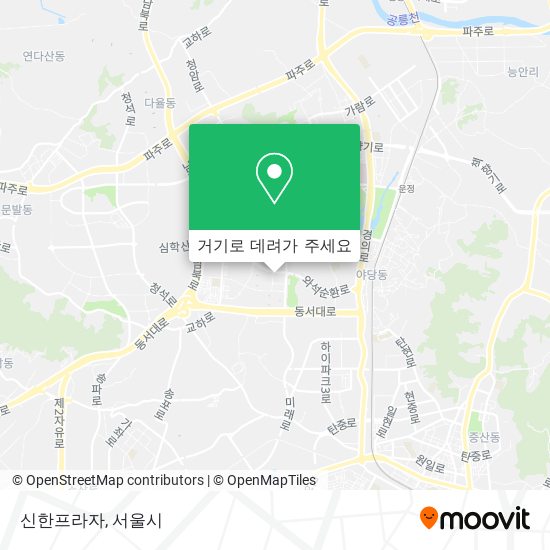 신한프라자 지도