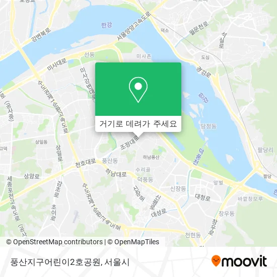 풍산지구어린이2호공원 지도