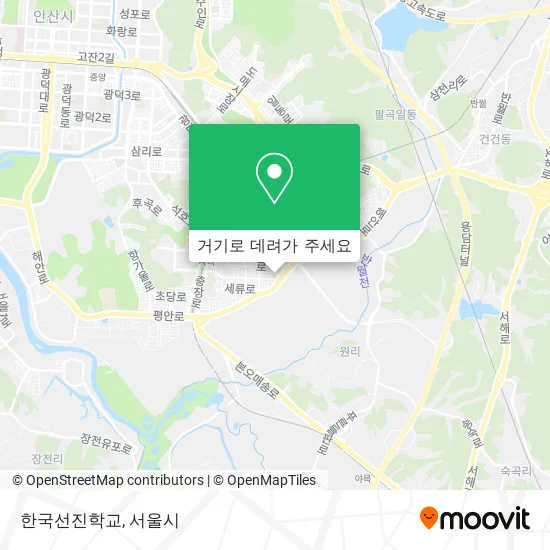 한국선진학교 지도