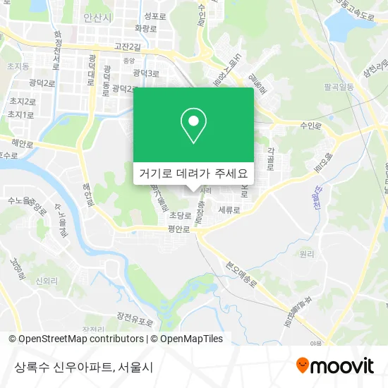 상록수 신우아파트 지도