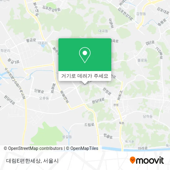대림E편한세상 지도