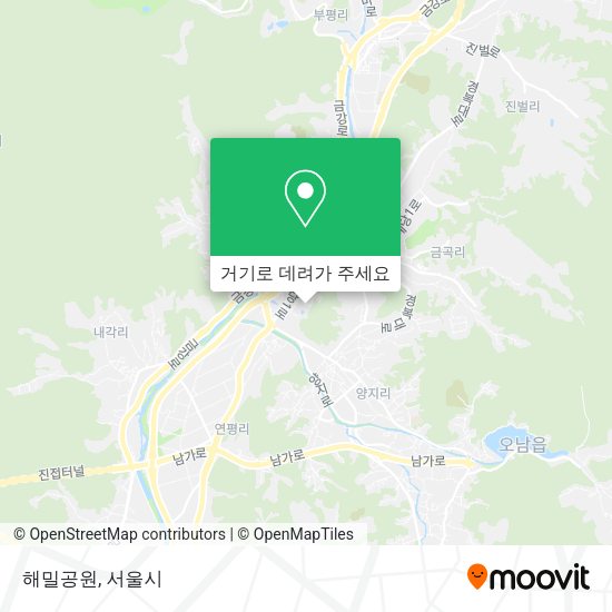 해밀공원 지도