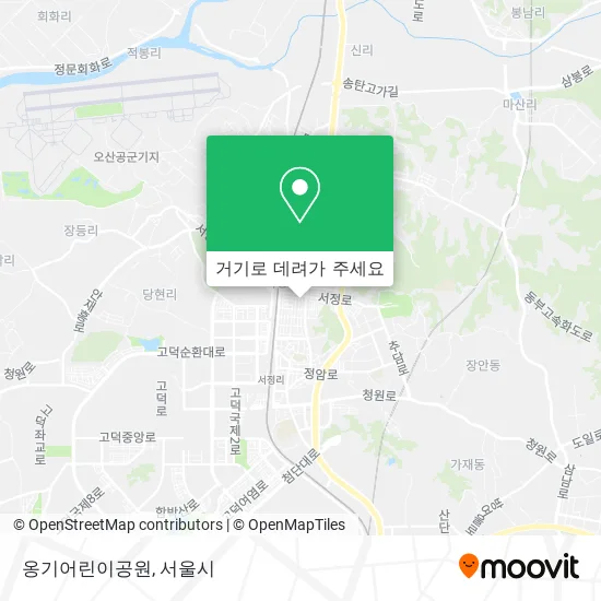 옹기어린이공원 지도