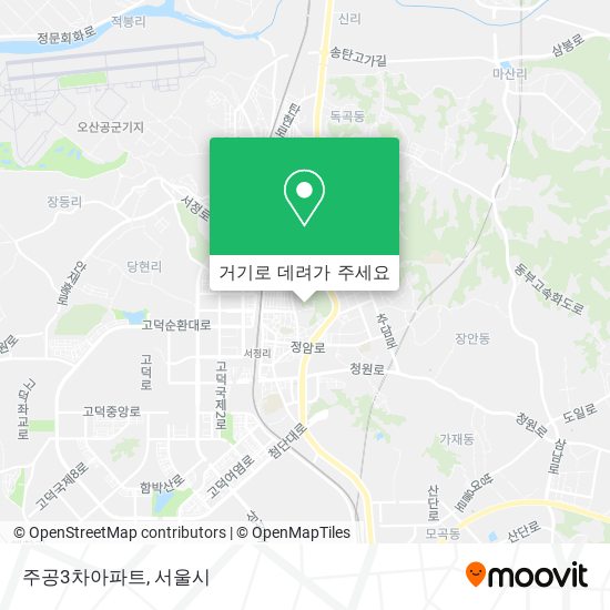 주공3차아파트 지도