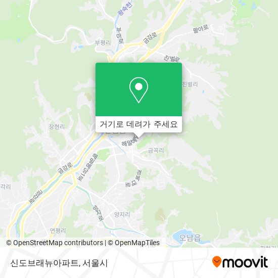 신도브래뉴아파트 지도