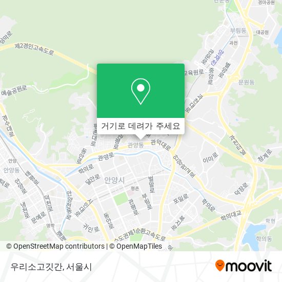 우리소고깃간 지도