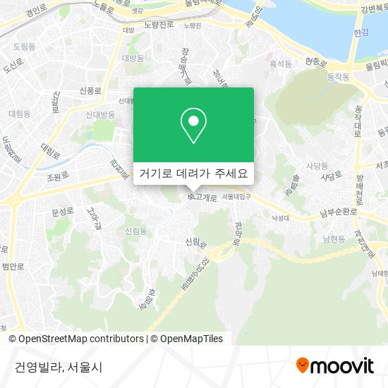 건영빌라 지도
