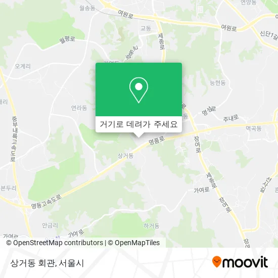 상거동 회관 지도