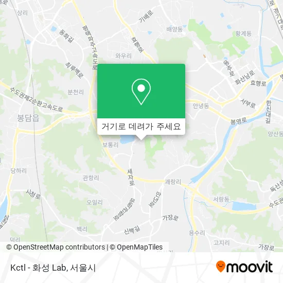 Kctl - 화성 Lab 지도