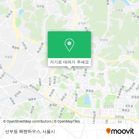 선부동 헤렌하우스 지도