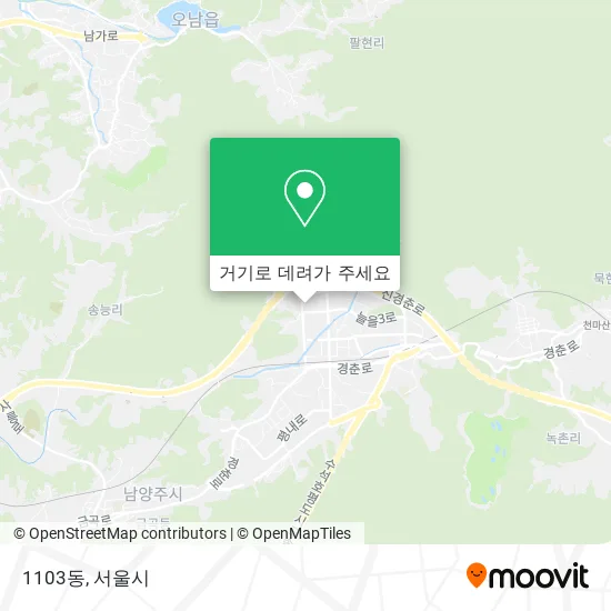1103동 지도