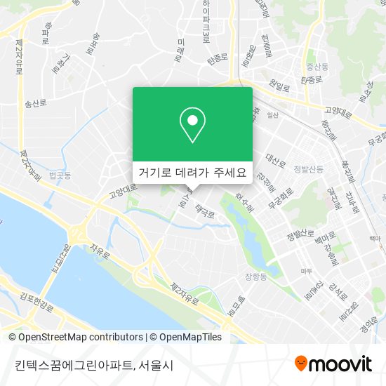 킨텍스꿈에그린아파트 지도