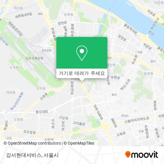 강서현대서비스 지도