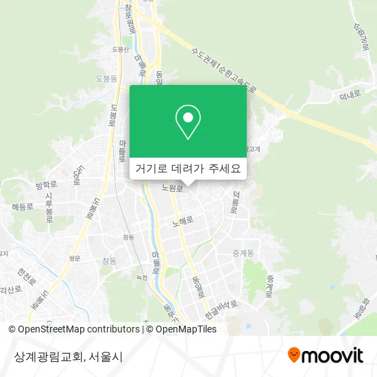 상계광림교회 지도