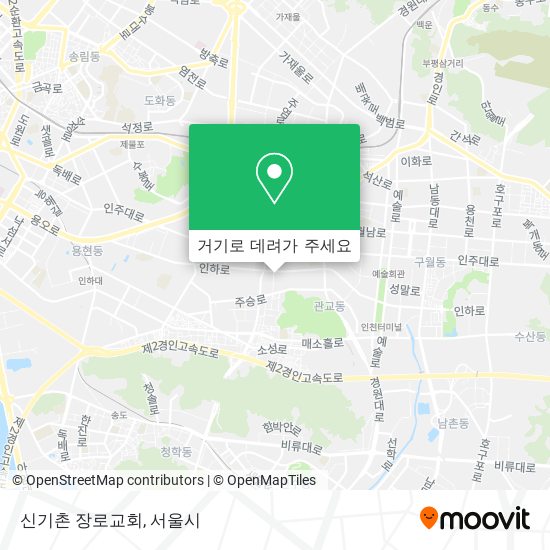신기촌 장로교회 지도