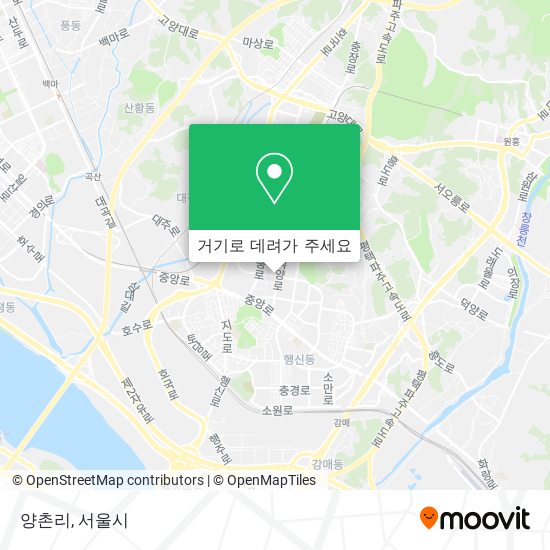 양촌리 지도