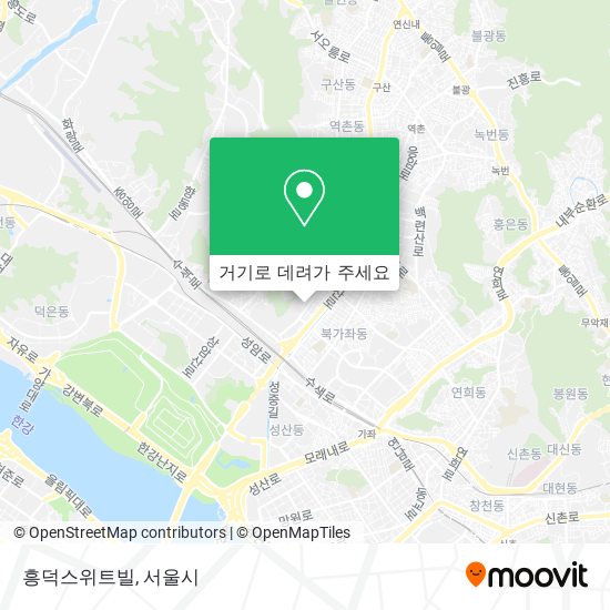 흥덕스위트빌 지도