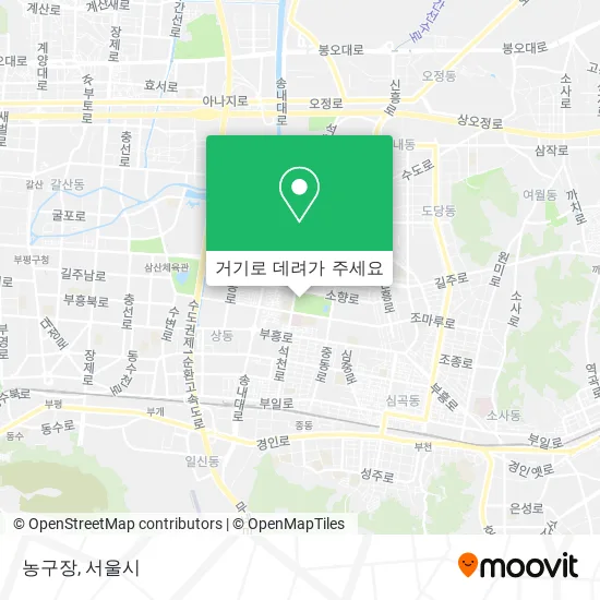 농구장 지도