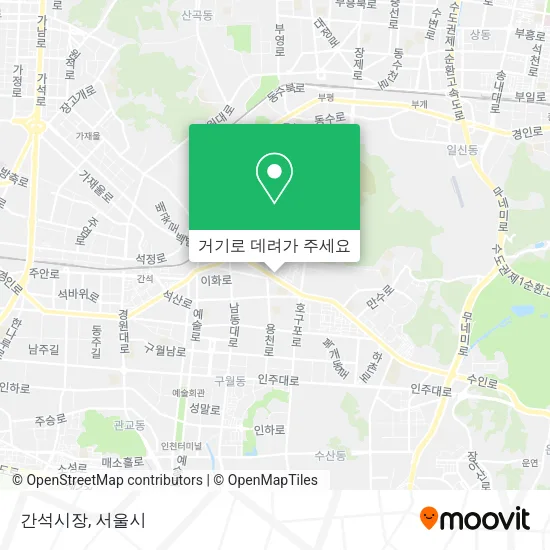 간석시장 지도