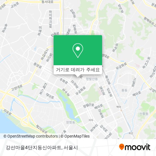 강선마을4단지동신아파트 지도