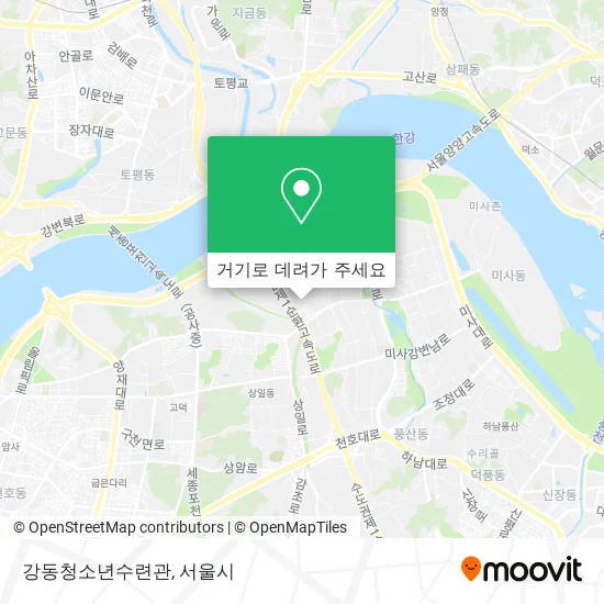 강동청소년수련관 지도