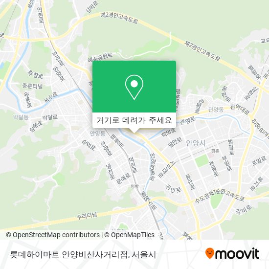 롯데하이마트 안양비산사거리점 지도