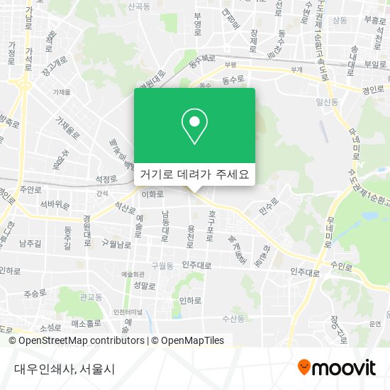 대우인쇄사 지도