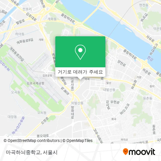 마곡하늬중학교 지도