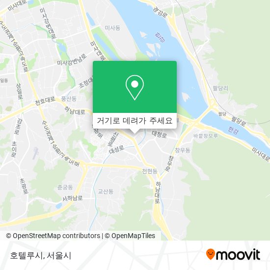 호텔루시 지도