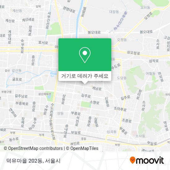 덕유마을 202동 지도